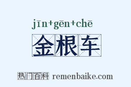 金根车是什么意思的图片